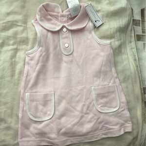 Pink Sleeveless Kids Dress jacad